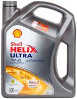 Синтетическое моторное масло SHELL Helix Ultra 5W-40, 4 л