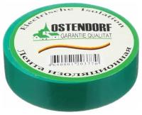 Изолента "Ostendorf", 19 мм*20 м, зеленая