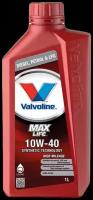 Масло моторное VALVOLINE MAXLIFE 10W40 1л