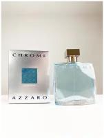 Azzaro Chrome Аззаро Хром оригинал мужская туалетная вода бергамот мускус свежесть летний манящий eau de toilet 100 ml мл