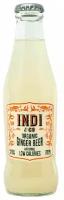 Тоник Indi Organic Ginger Beer, Инди Органический Тоник, Имбирь (USDA Organic) 0.2л, стекло