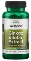 Капсулы SWANSON Ginkgo Biloba Extract, 80 г, 60 мг, 120 шт