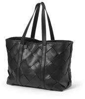 Elodie сумка Tote Braided Leather Black