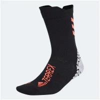 Носки adidas TERREX HEAT.RDY Trail Running Traxion Crew Socks, черный