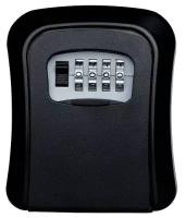 Ключница настенная S, 4-значный кодовый Замок / Сейф / Ящик / для хранения ключей - Черный