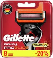Сменные кассеты Gillette Fusion ProGlide Power, 8 шт
