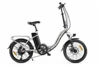 Электровелосипед Eltreco VOLTECO FLEX UP! (Велогибрид VOLTECO FLEX UP! Серебристый, 022305-2213)