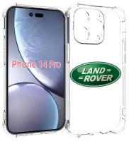 Чехол MyPads land-rover-3 для iPhone 14 Pro задняя-панель-накладка-бампер