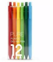 Набор гелевых ручек KACO Rainbow Gel Pen 12шт Colors K1015