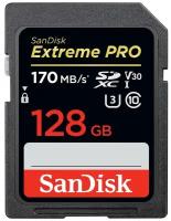 Карта памяти 128GB SanDisk SDXC UHS Extreme Pro Class 10 UHS-I U3 V30