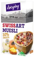 Мюсли Everyday Swiss art muesli с фруктами, 300г