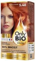 Стойкая краска для волос Only Bio COLOR т.5.46 Медно-рыжий 115 мл