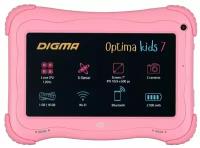 Детский планшет DIGMA Optima Kids 7, 1GB, 16GB, Android 8.1 розовый [ts7203rw]