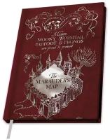 Записная книжка ABYstyle: Карта Мародёров (Marauder's Map) Гарри Поттер (Harry Potter) (ABYNOT036) A5