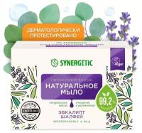 Synergetic Мыло туалетное Эвкалипт и шалфей 90 г