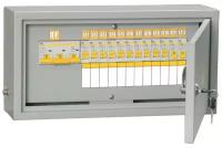 Щит ОЩВ-3-63-12-0 (ВВ63А 12х16А) IP31, IEK MSM10-3N-12-31 (1 шт.)