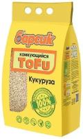 Наполнитель 4,54л барсик TOFU Кукуруза растительный, комкующийся