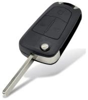 Корпус ключа зажигания Opel с выкидным лезвием HU100, 3 кнопки