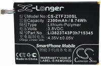 Аккумулятор для роутера ZTE Li3823T43P3h715345, Li3820T43P3h715345, Мегафон MR150-2, MR150-5, МТС 835FT, MF910, MF920 - CS-ZTF230SL CameronSino