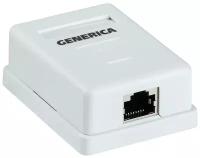 Розетка для интернета / телефона IEK CS2-1C5EF-12-G, 1.5 А