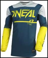 Джерси ONEAL Hardwear Surge, мужской(ие), синий/желтый, размер M