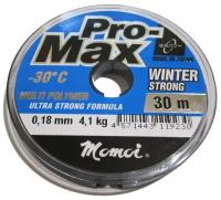 Леска Momoi Pro-Max Winter Strong 0,18мм 30м прозрачная