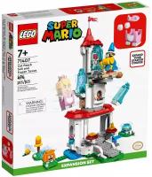 Конструктор LEGO Super Mario 71407 Cat Peach Suit and Frozen Tower Наряд Пич-кошки и Ледяная башня, 494 дет