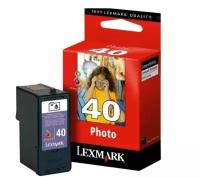 Картридж оригинальный цветной Lexmark 18Y0340E (№40) Photo Color, ресурс 135 стр