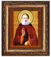 Феодосий Кавказский Преподобный чудотворец. Икона на холсте