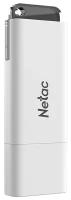 Флеш-накопитель USB 128GB Netac U185 белый с LED индикатором