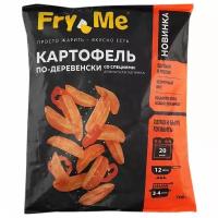 Картофель Fry Me По-деревенски ароматная паприка замороженный, 700г