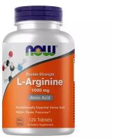 NOW L-Arginine 1000 mg, 120 таб