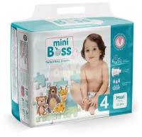 Детские подгузники Mini Boss № 4 Maxi premium, 7-18 кг, 32 шт