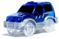 Машинка игрушечная КНР для гибкого трека Magic Tracks, с зацепами для петли, цвет синий