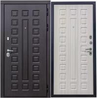 Дверь входная металлическая DIVA 30 2050х960 Правая Венге-Сандал белый, тепло-шумоизоляция, антикоррозийная защита для квартиры