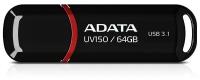 Флешка A-Data 64Gb UV150 (AUV150-64G-RBK) USB3.1 Black