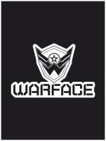 Наклейка на авто "WARFACE - Игра - Логотип" 17х10 см