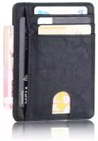 Кредитница,кошелёк, картхолдер с RFID защитой, кожанный