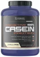 Ultimate Nutrition Prostar 100% Casein Chocolate со вкусом Ванильный крем 2270 гр