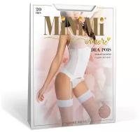 Чулки фантазийные MINIMI Mini calze DEA POIS 20 Bianco 2(S/M)