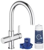 Смеситель Grohe Blue Pure 119711 для кухонной мойки с функцией фильтрации воды, хром