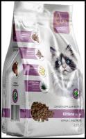 Сухой корм для котят CLAN CLASSIC Kittens 36/19 Курица с индейкой 0,4 кг