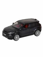 Модель машины Range Rover Evoque 132 (13,5см) свето-звуковые эффекты, черный, 1 шт