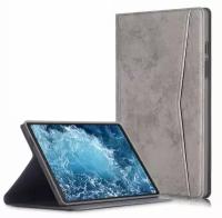 Чехол-книжка MyPads из эко-кожи для Samsung Galaxy Tab A7 10.4 SM-T500 (2020) / Samsung Galaxy Tab A7 10.4 SM-T500 / T505 (2020) серый
