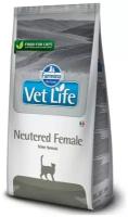 Сухой корм Farmina Vet Life Neutered Female 400 г для стерилизованных кошек