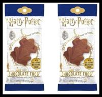 Шоколад фигурный Jelly Belly Harry Potter в форме лягушки, 2 шт по 15г