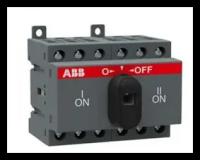 Рубильник ABB OT F3C реверсивный 3-полюсный (от 16A до 125A) (ABB OT63F3C (без ручки) 63А)