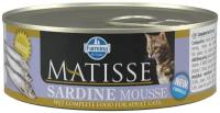 Консервы для кошек matisse сардина мусс sardine mousse 85г