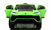 Детский электромобиль Lamborghini Urus e777ee зеленый