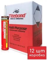 Монтажный клей Titebond Multi Purpose универсальный, коробка 12 шт